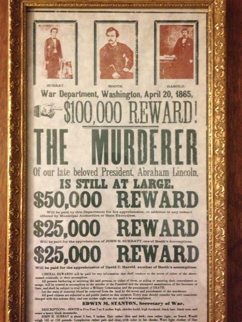 john wilkes booth wanted poster original|A rare wanted poster for John Wilkes Booth after he。